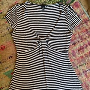 Striped Banana Republic Dress